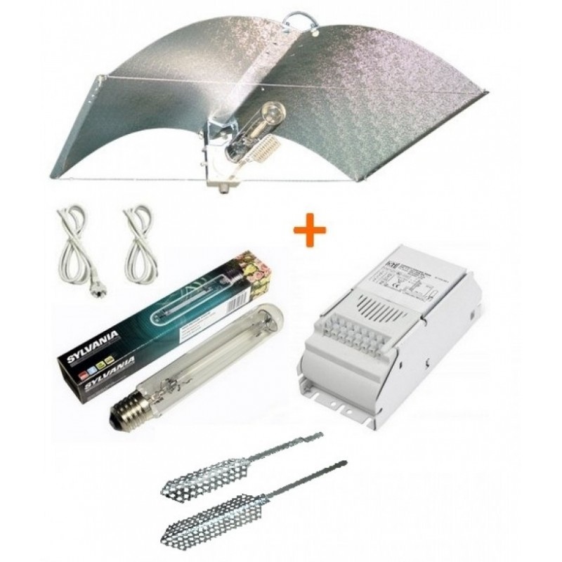 KIT 400W SYLVANIA+REFLECTOR ADJUST+DIFUSOR CALOR