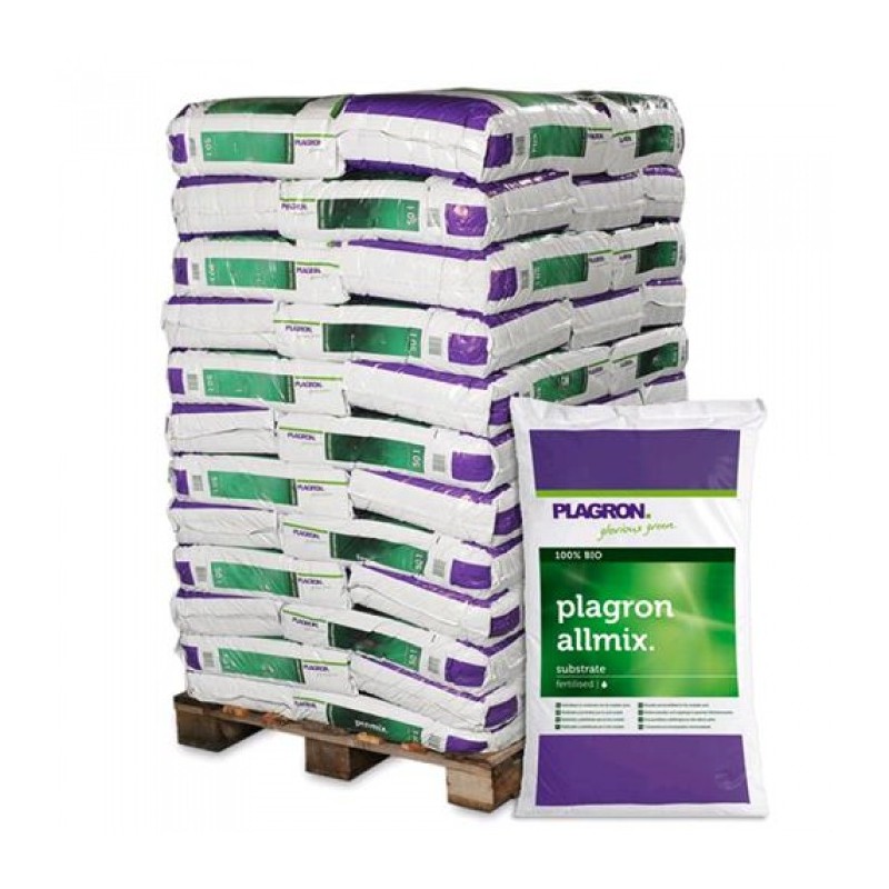 PALET SUSTRATO PLAGRON ALLMIX 50 LITROS (60 SACOS)