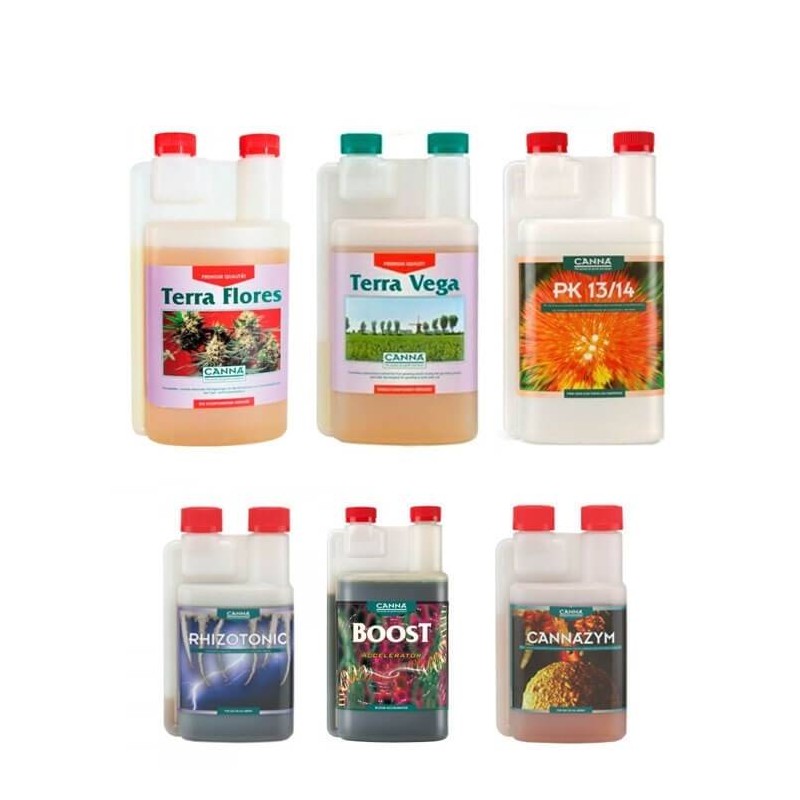 KIT FERTILIZANTES CANNA