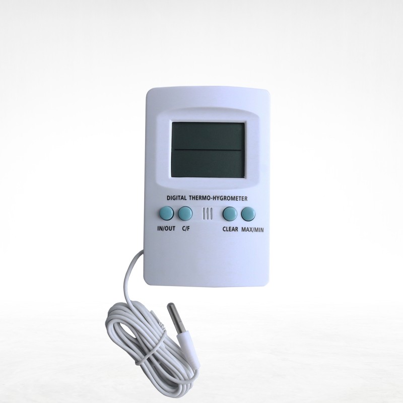 TERMO-HIGRÓMETRO DIGITAL MAX/MIN CON SONDA (DUTCH MASTERS)