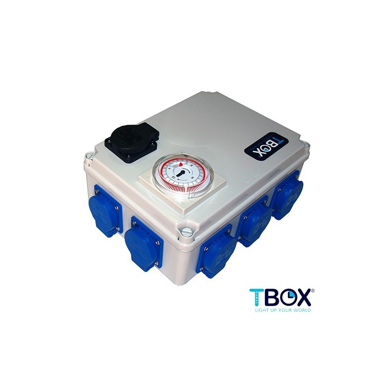 TEMPORIZADOR DE 8X600W + CALEFACCIÓN TEMPO BOX