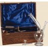 BONG CRISTAL 28CM CON CAJA MADERA LABRADA
