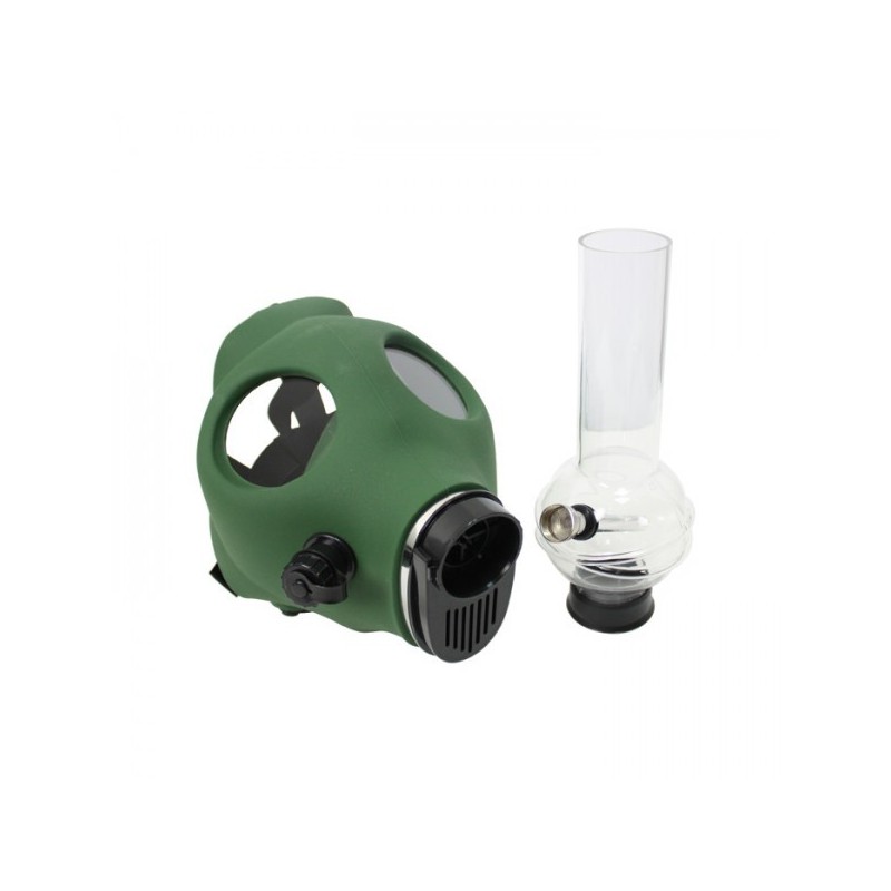 BONG MÁSCARA DE GAS VERDE