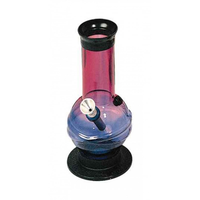 BONG METACRILATO 2 COLORES 18CM