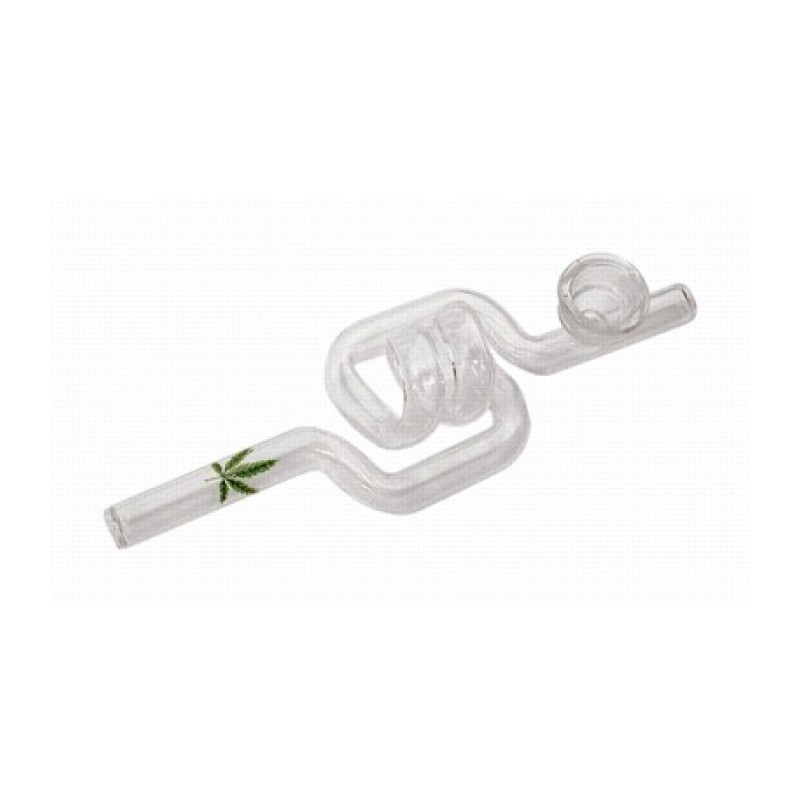 PIPA CRISTAL ESPIRAL 18CM