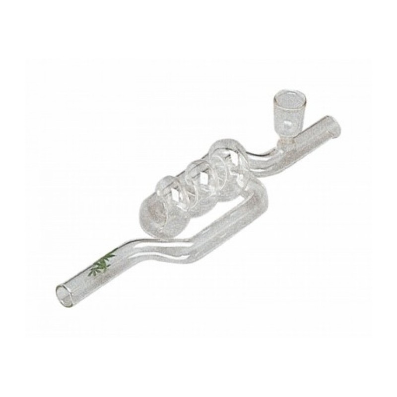 PIPA DE CRISTAL ESPIRAL 24CM