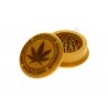 GRINDER DE MADERA HOJA MARIHUANA