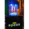 TARRO DE VIDRIO CON LUPA Y LED DANK 420