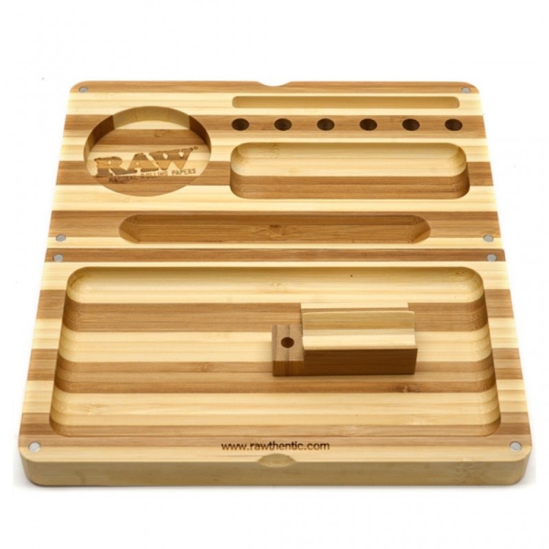 BANDEJA RAW BACKFLIP BAMBOO ROLLING TRAY
