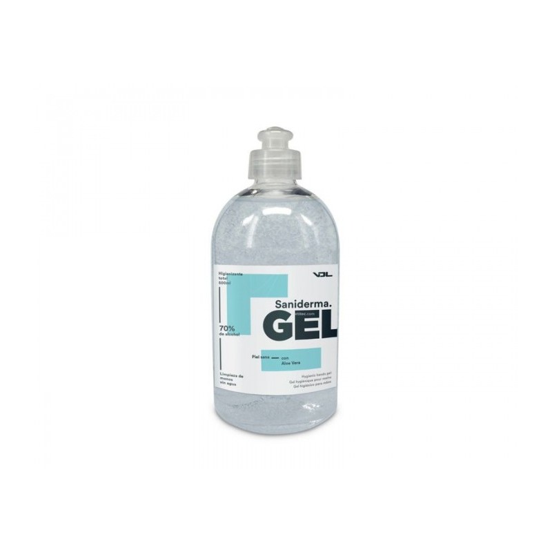 GEL HIDROALCOHÓLICO SANIDERMA 500ML (VDL)